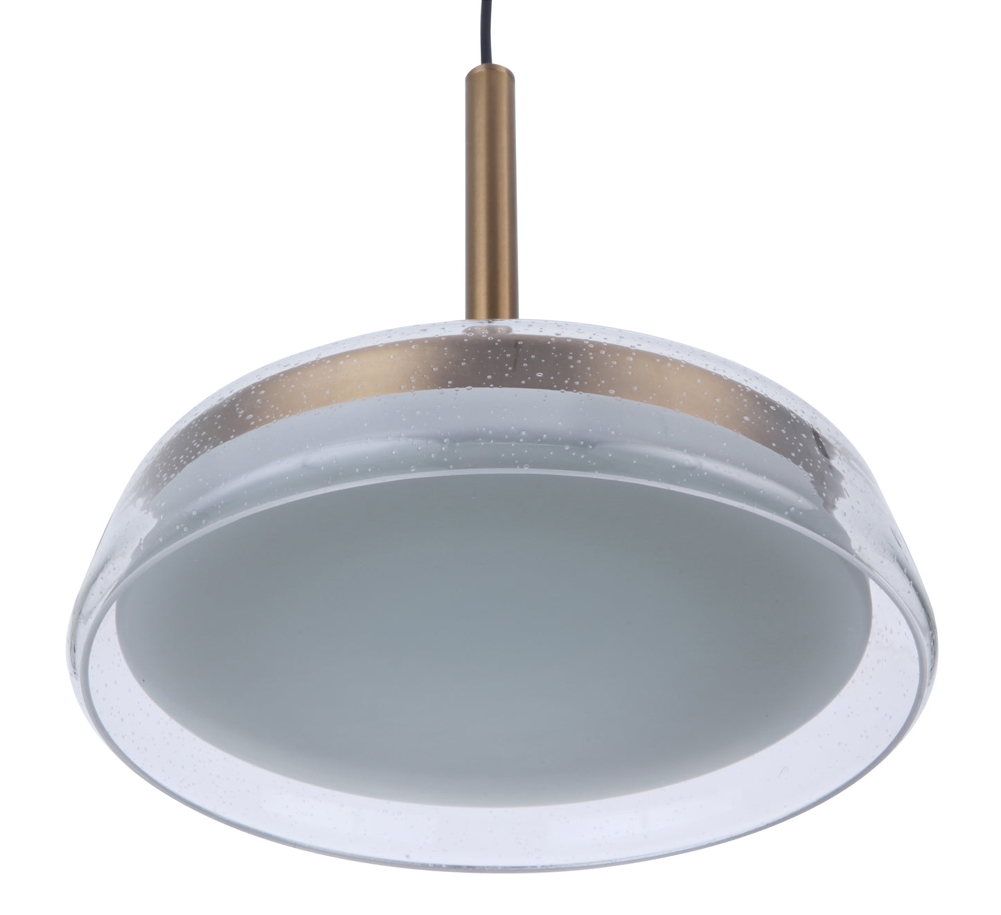 55192-SB-LED - Centric 1 Light 14" Wide Pendant - Satin Brass