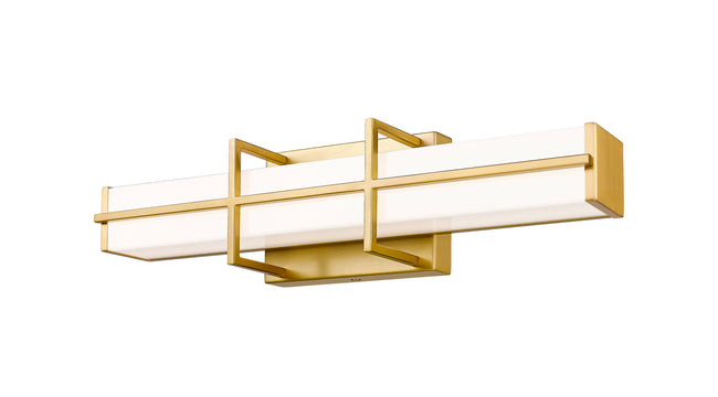 1011-18W-MGLD-LED - Harrison 1 Light 18" Vanity - Modern Gold