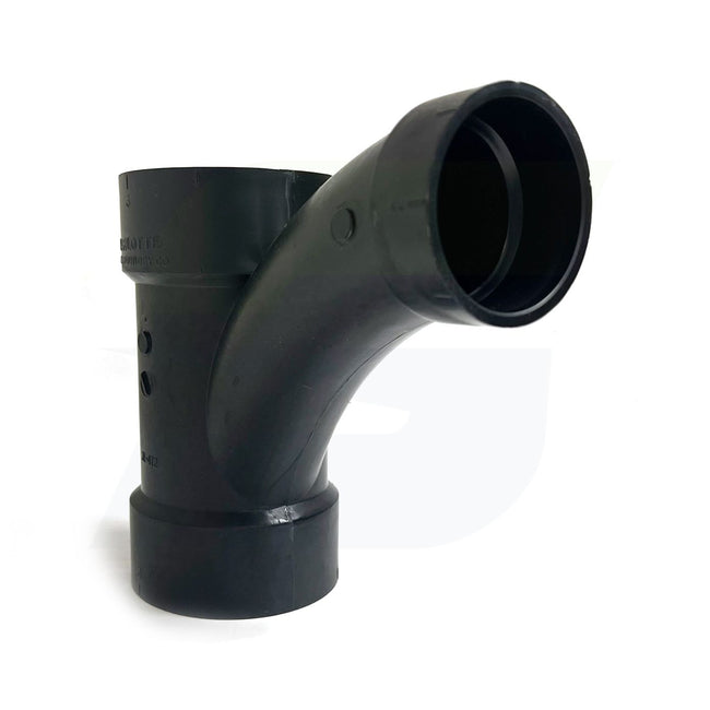 I157350 - 3" x 3" x 2" Hub ABS DWV Long Radius Combination Tee-Wye 5812LR