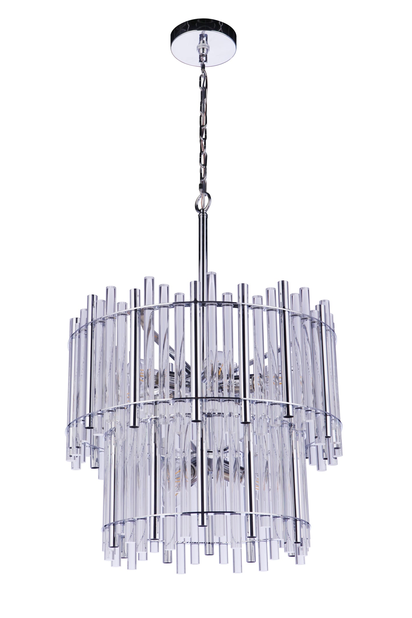 59229-CH - Reveal 9 Light 22" Wide Chandelier - Chrome