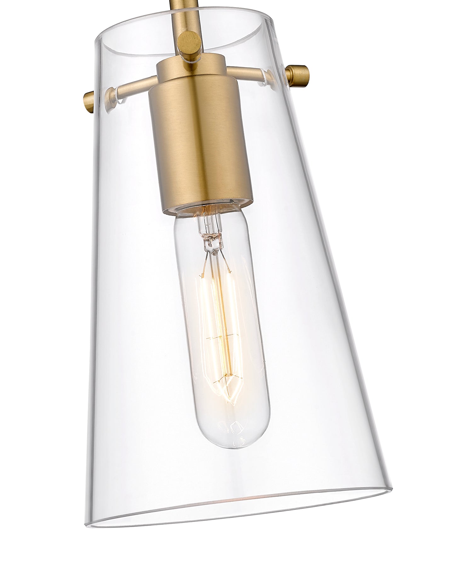 7508MP-MGLD - Kira 1 Light 5" Pendant - Modern Gold