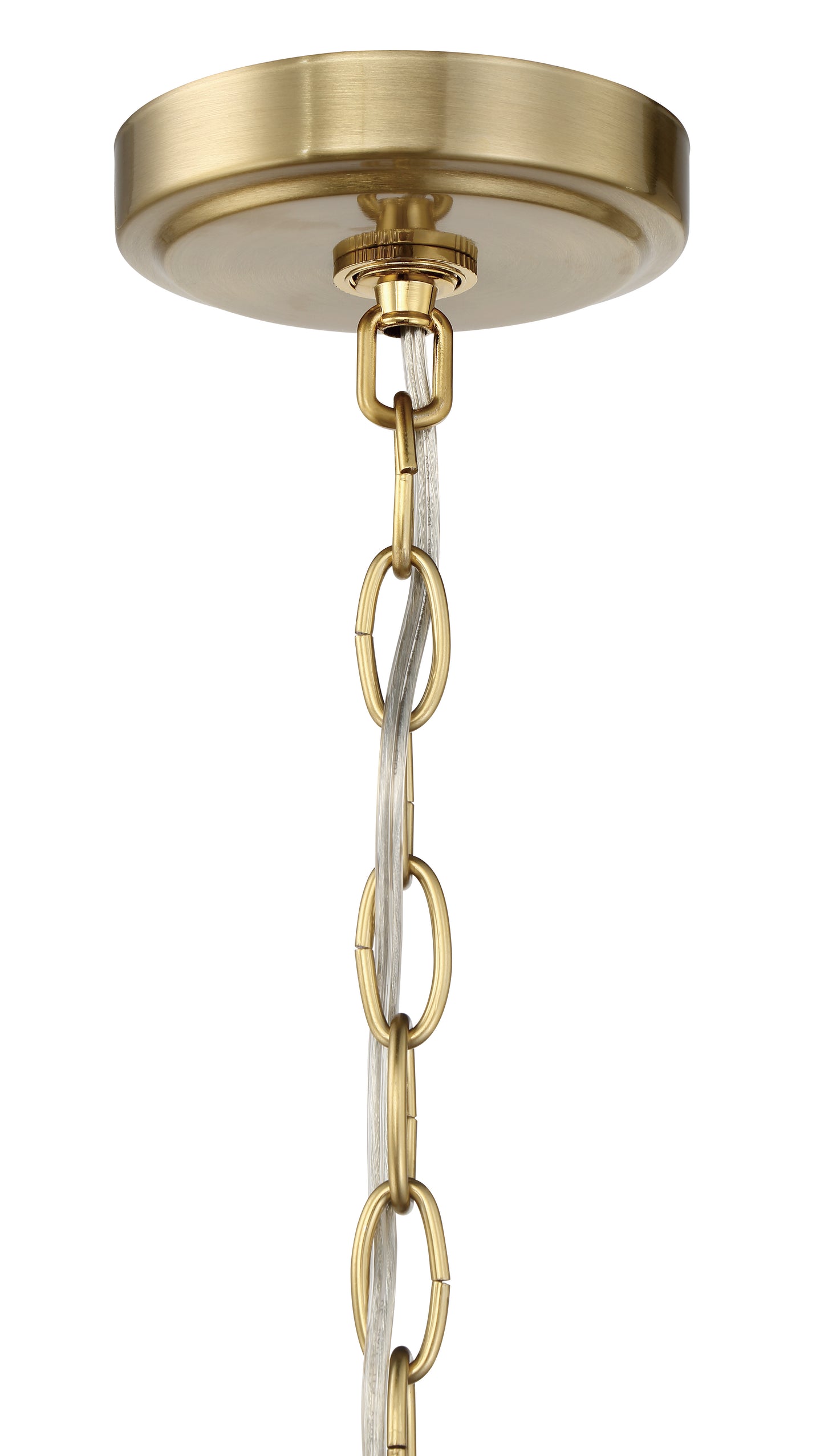50536-SB - Bolden 6 Light 18" Wide Foyer Light - Satin Brass