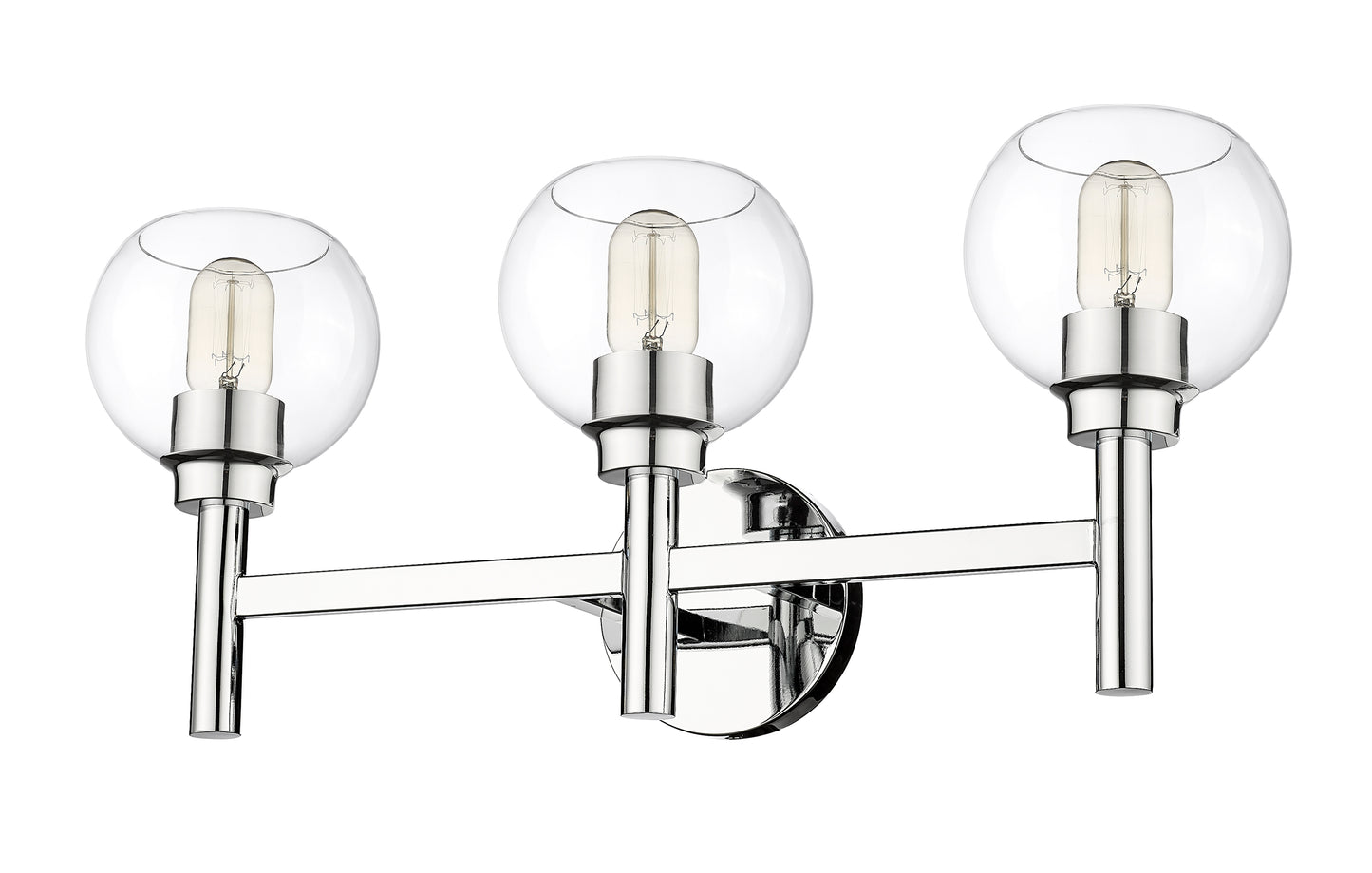 7502-3V-CH - Sutton 3 Light 24" Vanity - Chrome