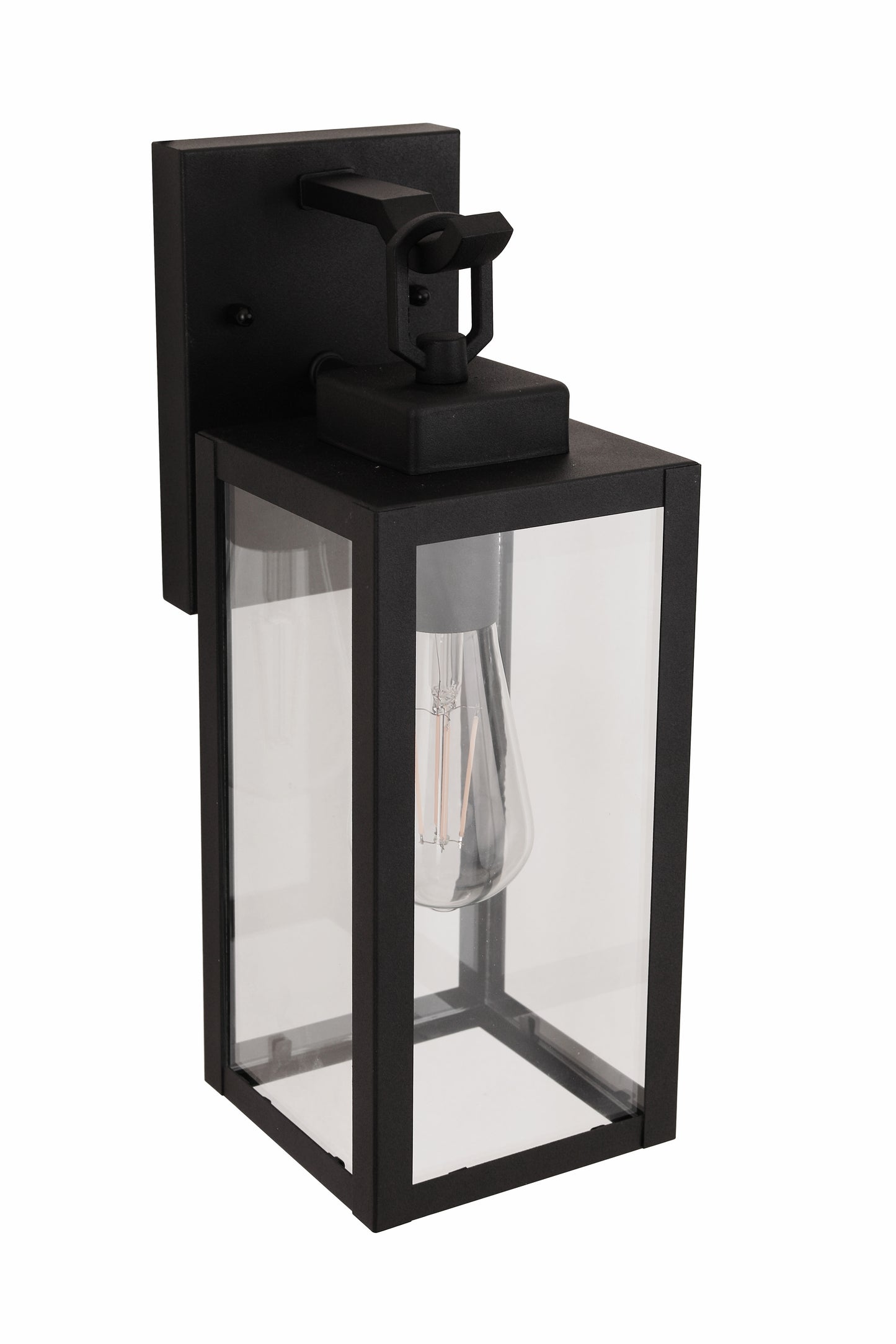 ZA6804-TB - Marin 1 Light 13.75" High Outdoor Wall Lantern - Textured Black