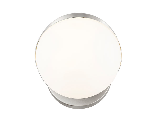 7517-1S-BN - Realm Sphere 1 Light Wall 6" Sconce - Brushed Nickel
