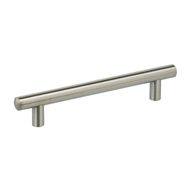 9465/128.32D - 5" Center - Thin Bar Pull - Brushed Stainless Steel