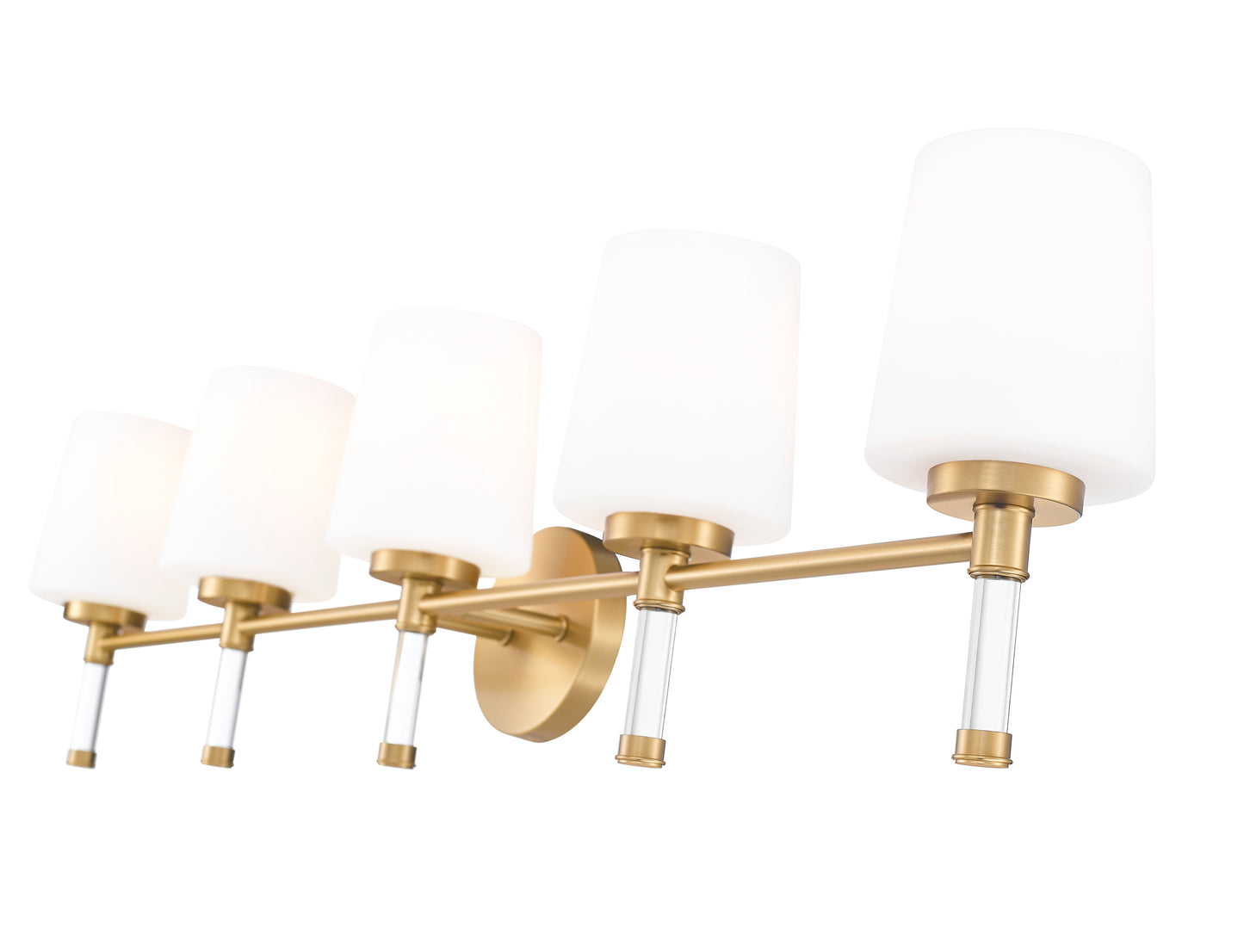 7700-5V-MGLD - Henri 5 Light 42" Vanity - Modern Gold