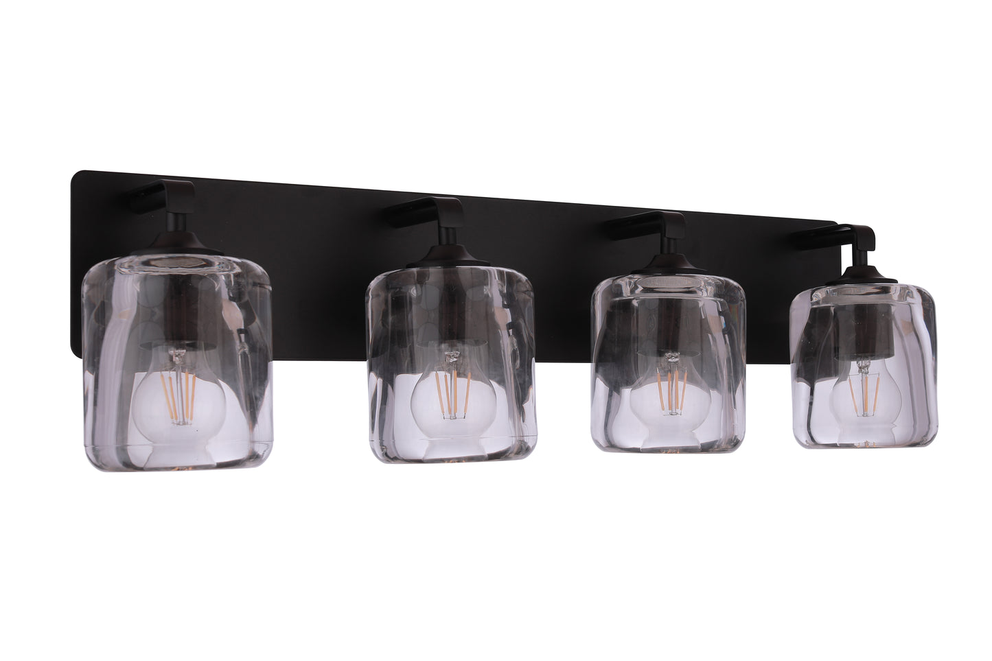 20628FB4 - Andie 4 Light 28" Wide Vanity Light - Flat Black