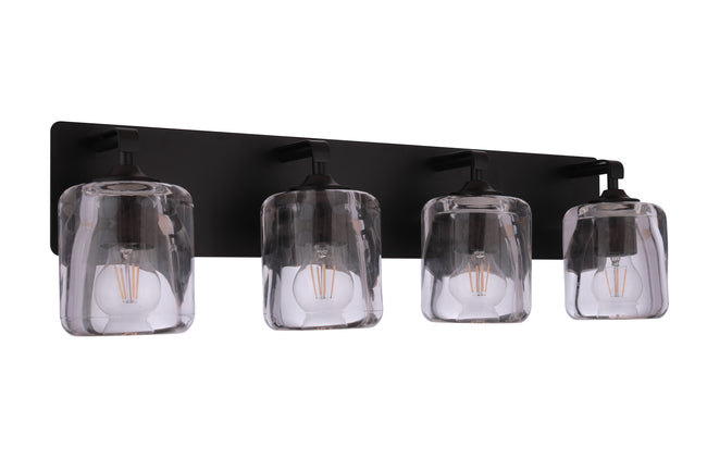 20628FB4 - Andie 4 Light 28" Wide Vanity Light - Flat Black