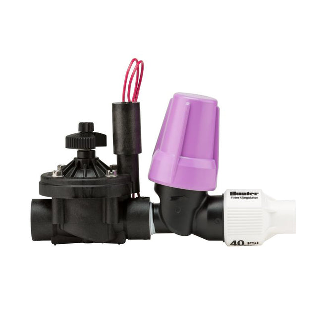 ICZ-101-40-LF-R - 1" Low-Flow Drip Control Zone Kit - 40 PSI - Reclaimed Water