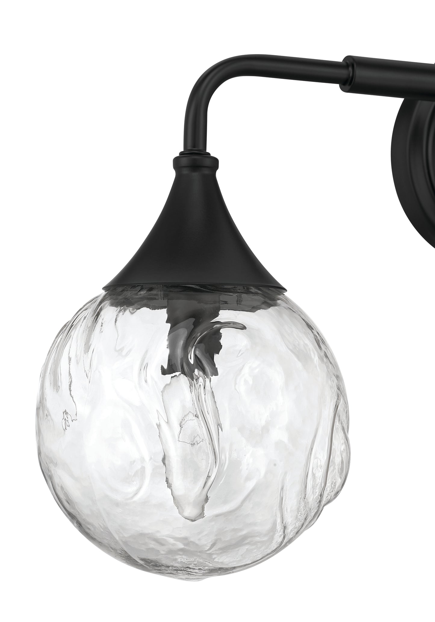 61203-FB - Reflection 3 Light 24" Wide Vanity Light - Flat Black