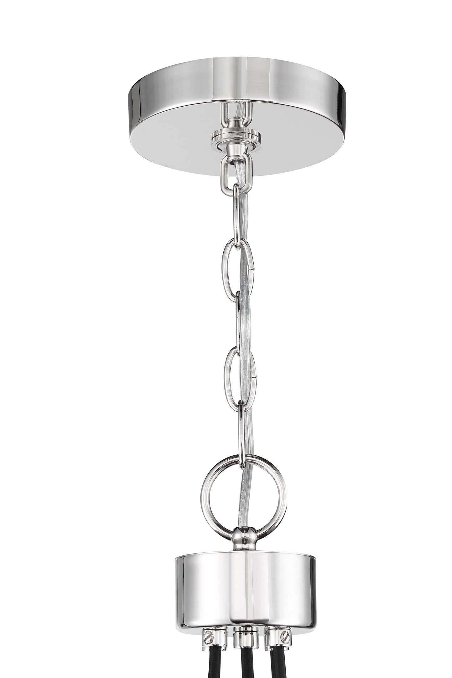 53395-CH - Que 5 Light 14.75" Wide Pendant - Chrome