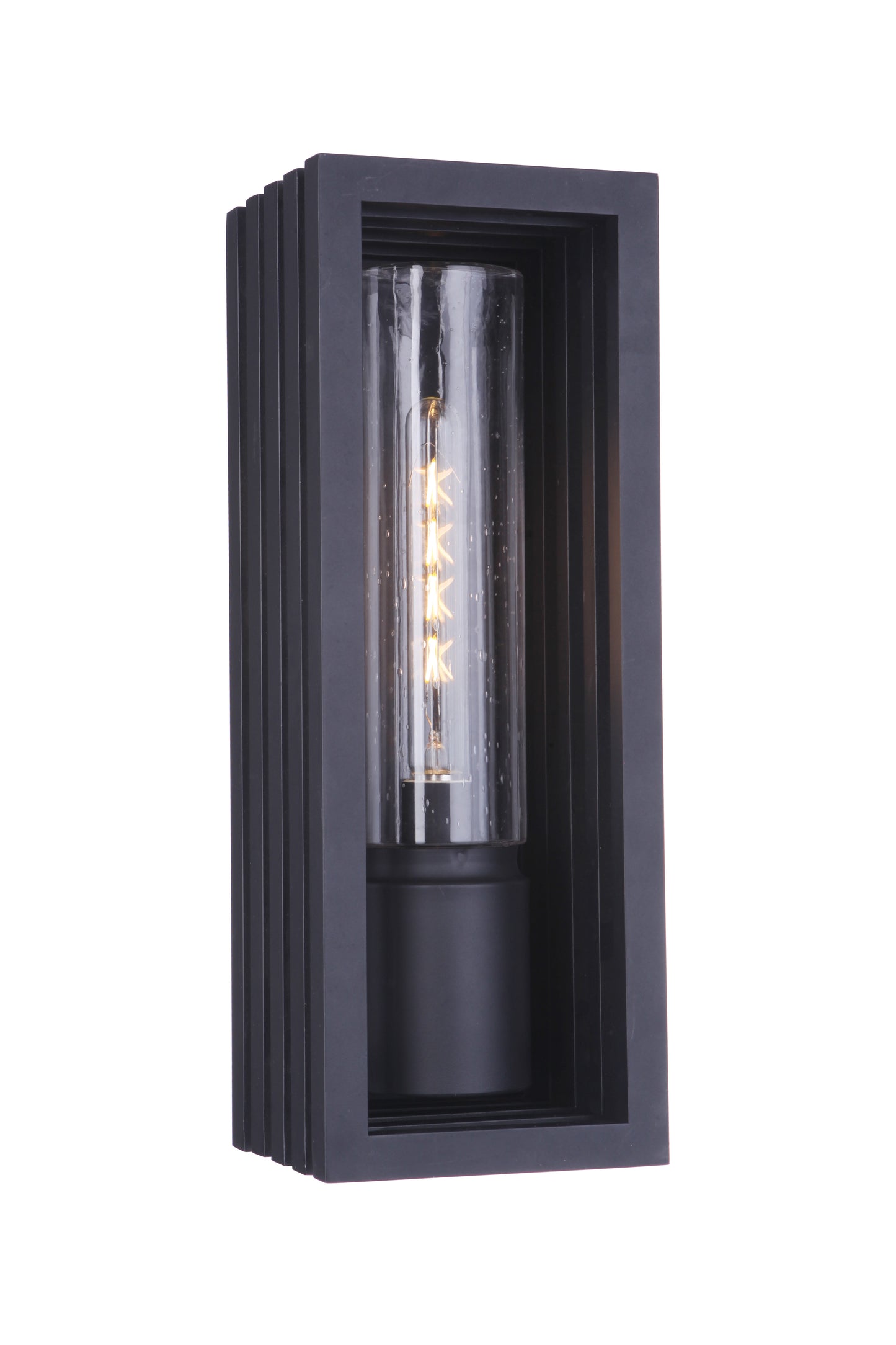ZA2820-TB - Carmel 1 Light 20" High Outdoor Wall Lantern - Textured Black