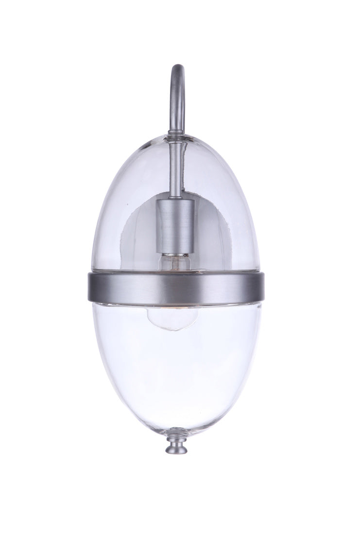 ZA3514-SA - Sivo 1 Light 15" High Outdoor Wall Lantern - Satin Aluminum