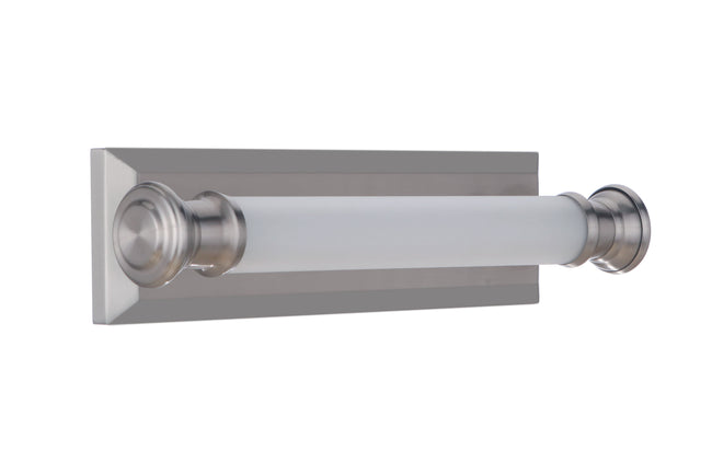 14318BNK-LED - Langston 1 Light 18" Wide LED Vanity Light - Brushed Nickel