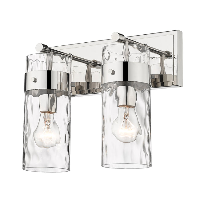 3035-2V-PN - Fontaine 2 Light 14" Vanity - Polished Nickel