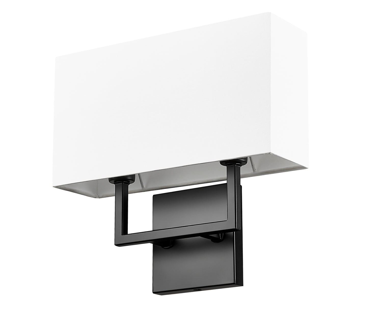 815-2S-MB - Saxon 2 Light Wall 11" Sconce - Matte Black