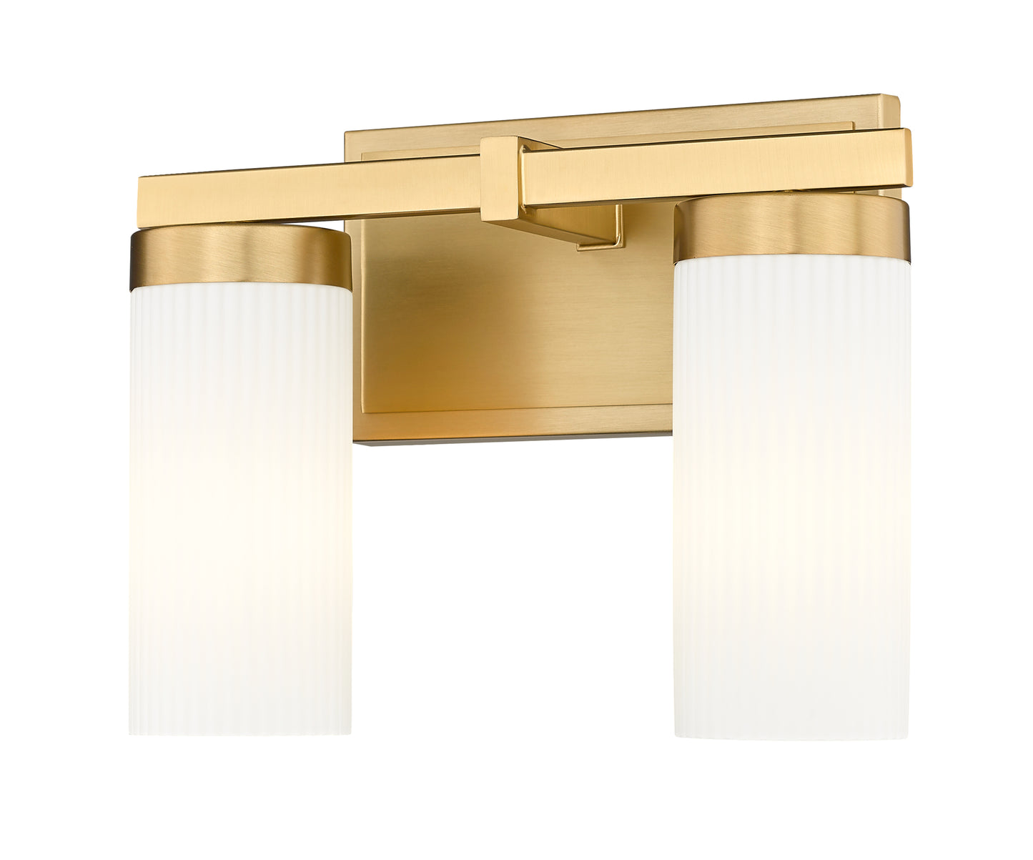 3044-2V-MGLD - Danica 2 Light 12" Vanity - Modern Gold