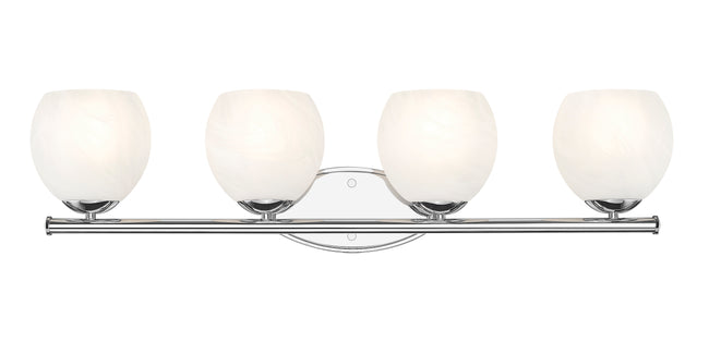 1963-4V-CH - Colette 4 Light 32" Vanity - Chrome