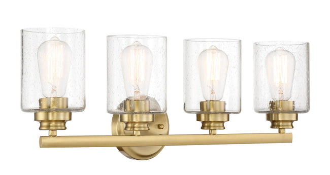 50504-SB - Bolden 4 Light 25" Wide Vanity Light - Satin Brass