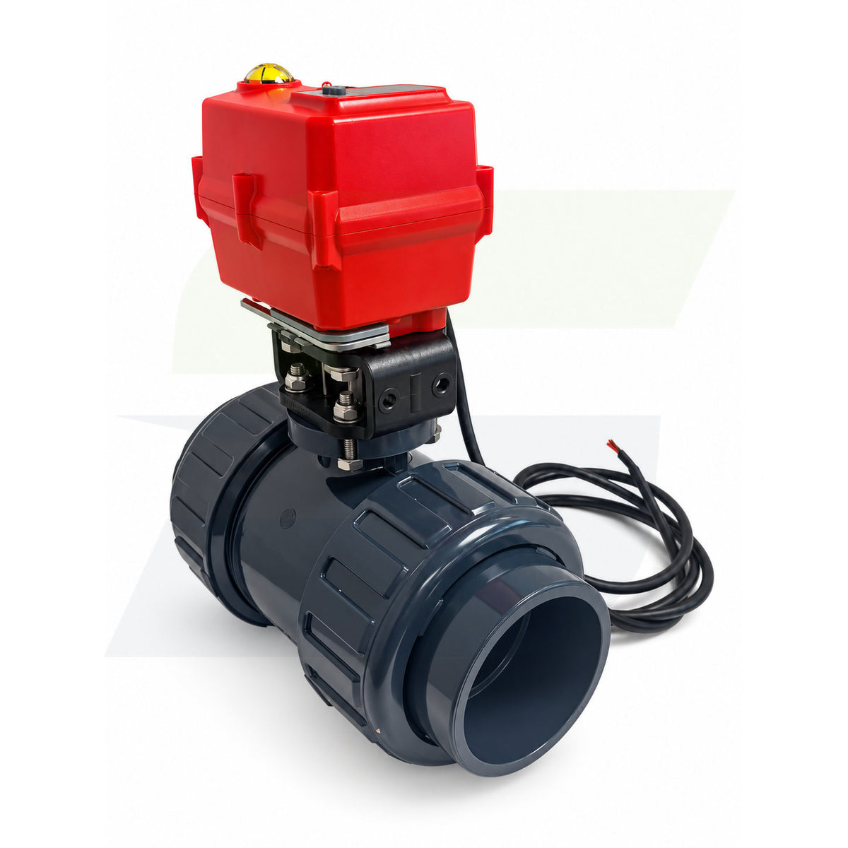160160015 - 1-1/2" Type 21 PVC Ball Valve - Smart Fail-Safe Actuated, EPDM