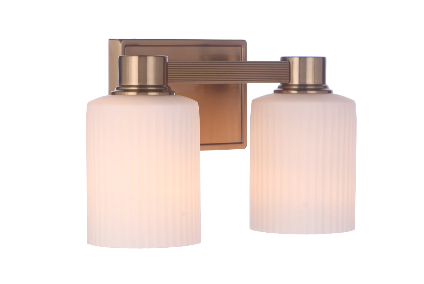 12912SB2 - Bretton 2 Light 12.38" Wide Vanity Light - Satin Brass