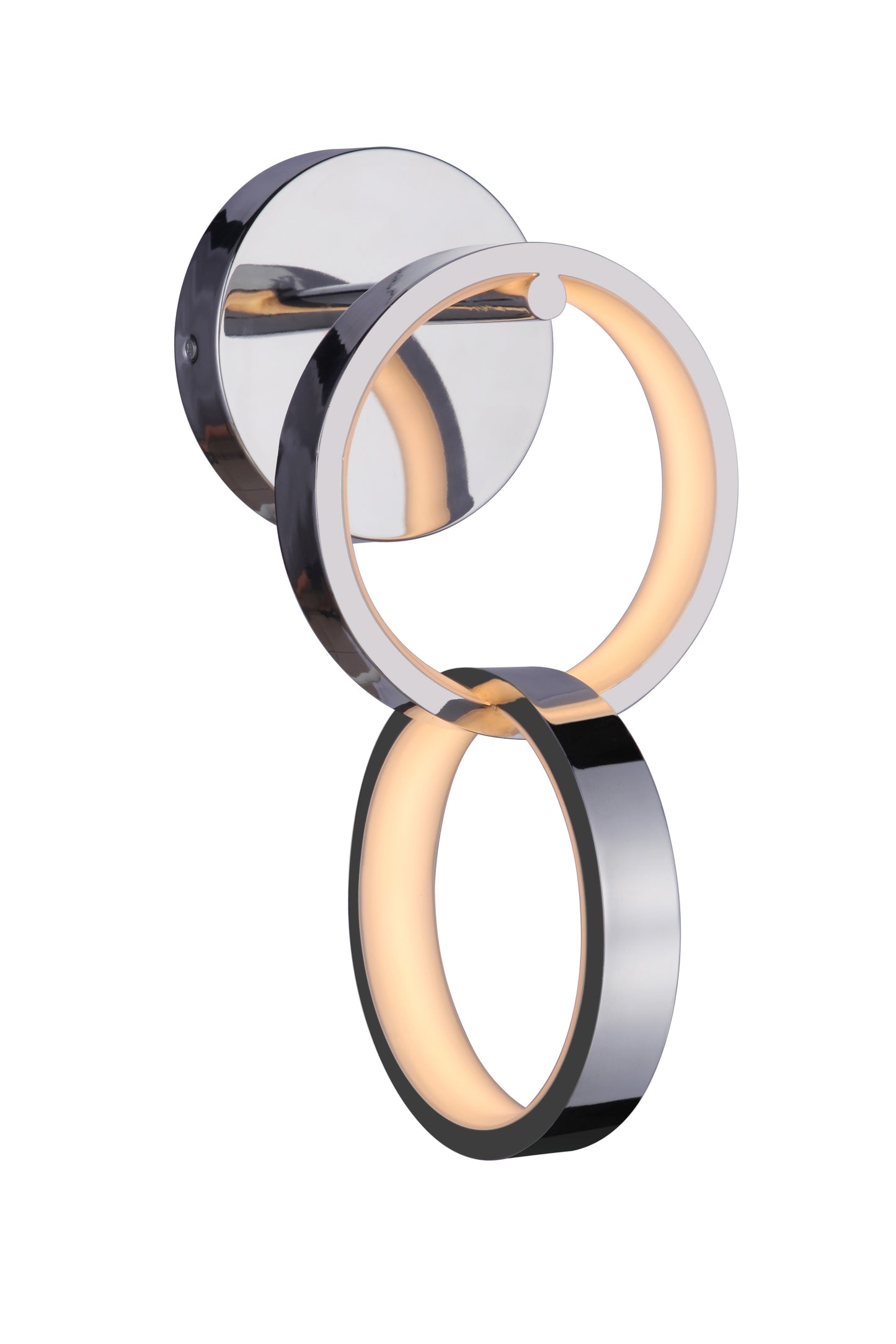 59362-CH-LED - Context 2 Light 13.25" High Wall Sconce - Chrome