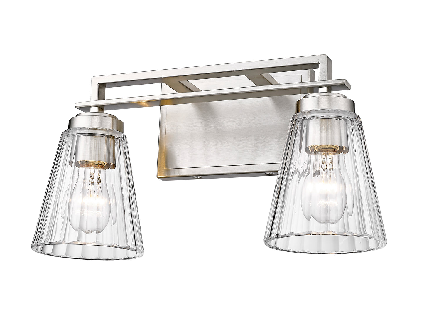 823-2V-BN - Lyna 2 Light 16" Vanity - Brushed Nickel