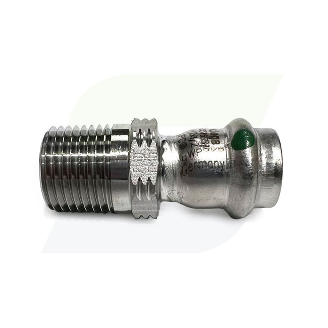 80010 - 1/2" ProPress 316 Stainless Steel Male Adapter