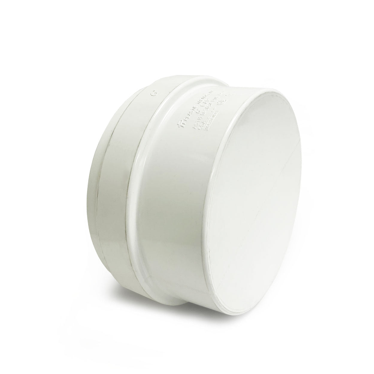 G1606 - 6" Sewer Cap - Gasketed SDR 35 PVC Sewer Fitting