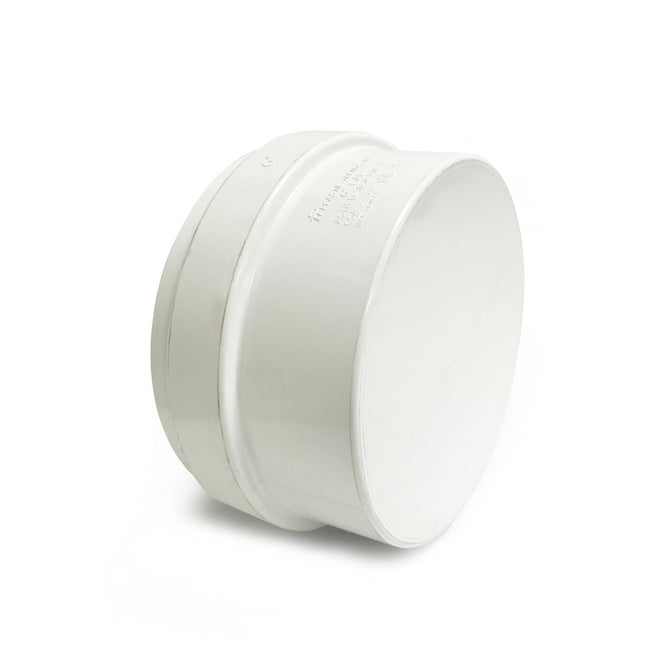 G1606 - 6" Sewer Cap - Gasketed SDR 35 PVC Sewer Fitting