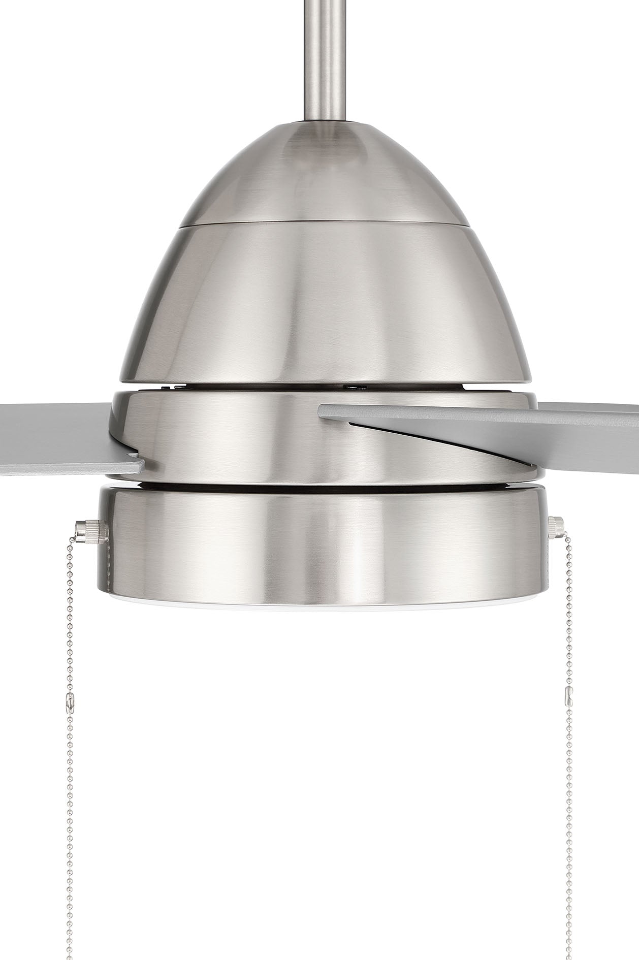 CZY52BNK3 - Cozy 52" 3-Blade Ceiling Fan 52" 3 Blade Ceiling Fan with Light Kit - Brushed Nickel