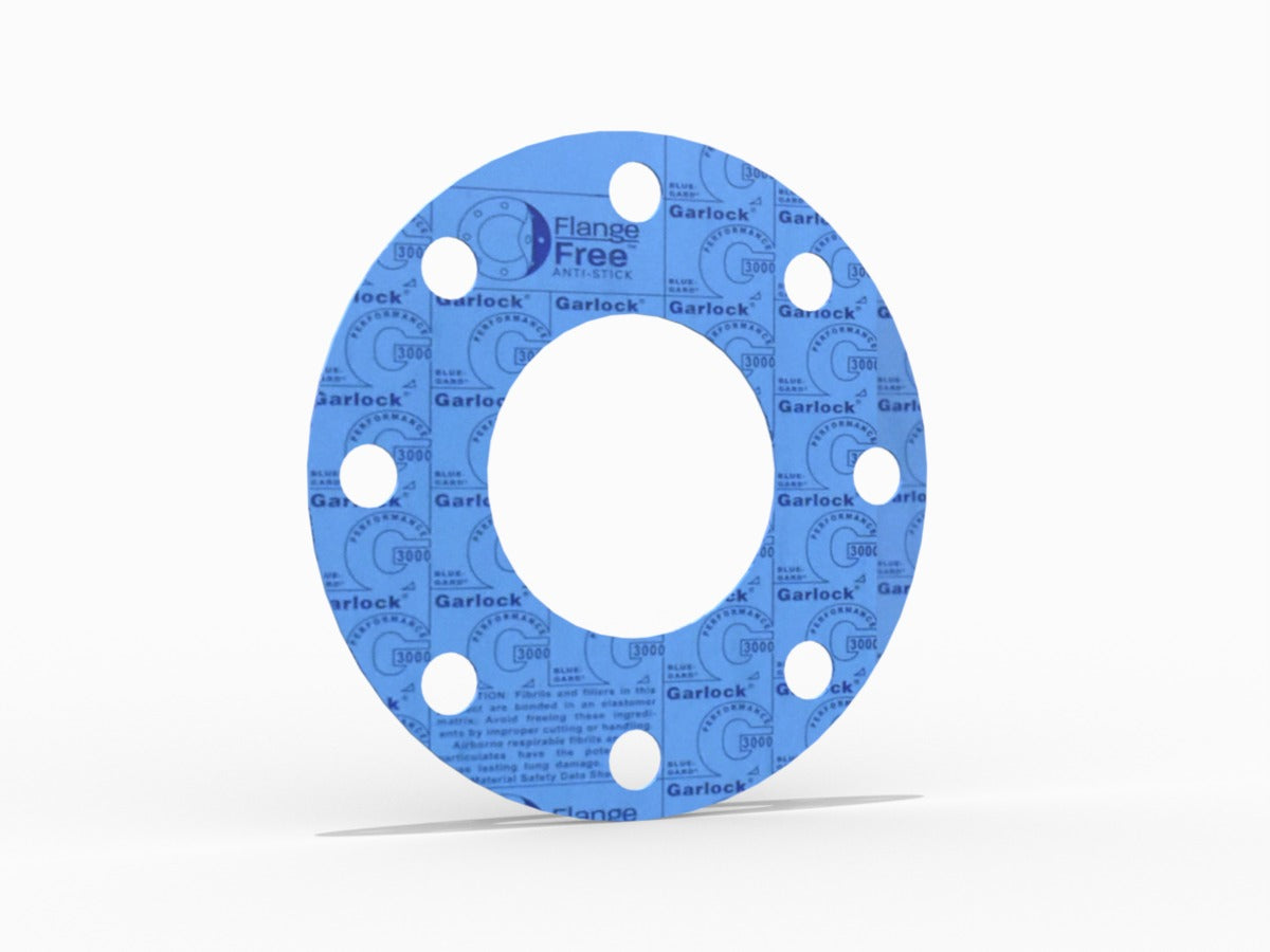 37706-5204 - BLUE-GARD Fiber / Nitrile Binder Style 3000 Full Face Gasket - For 4" Pipe