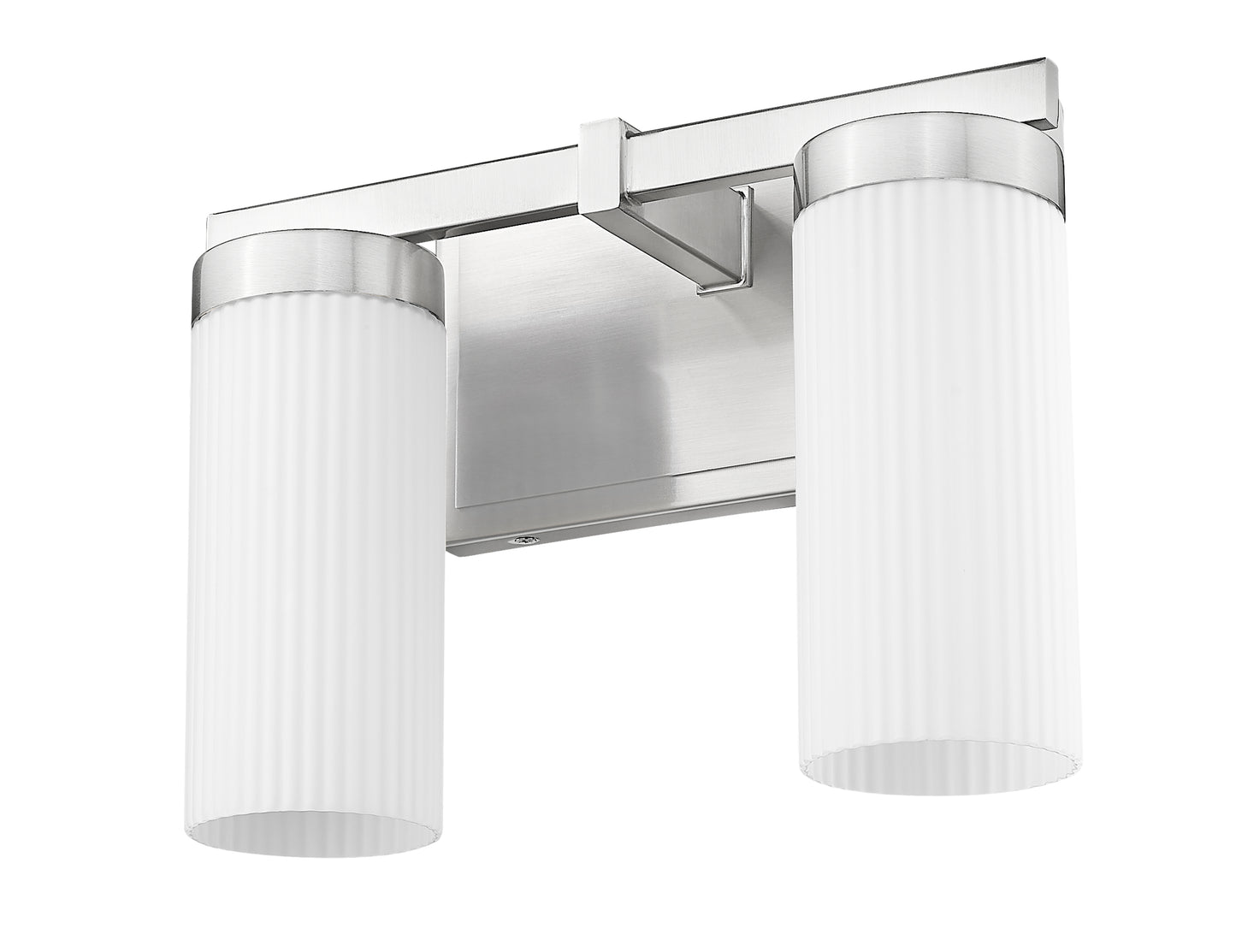 3044-2V-BN - Danica 2 Light 12" Vanity - Brushed Nickel