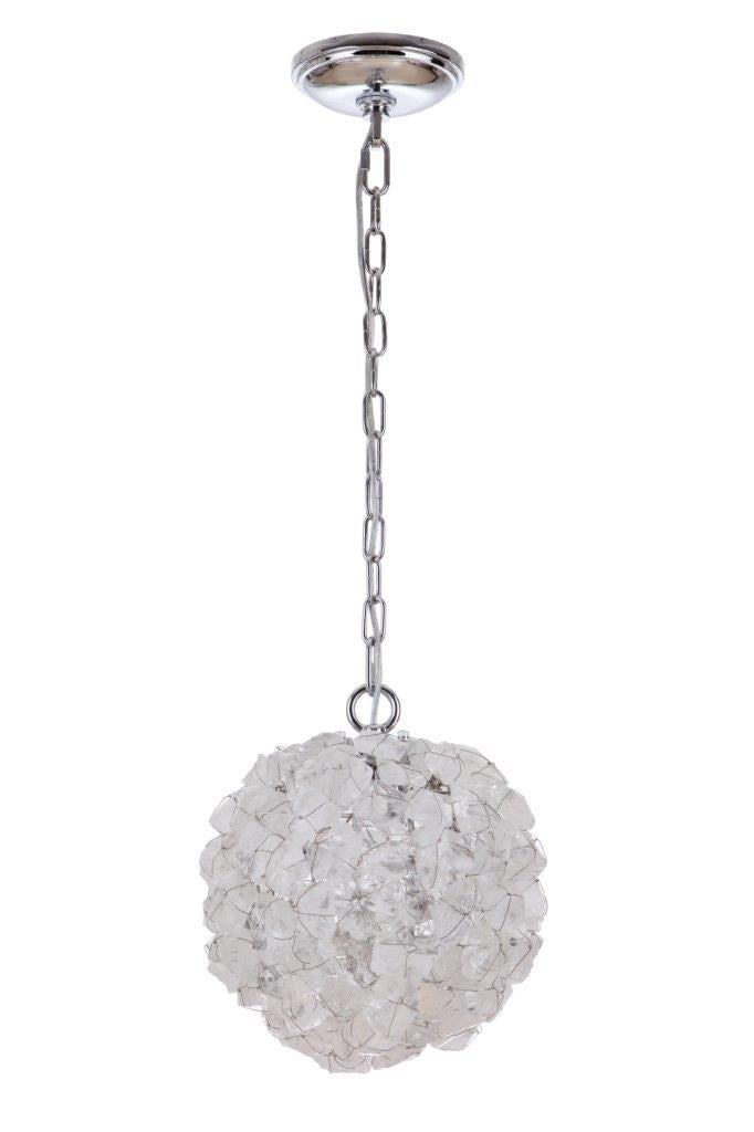 48490-CH - Roxx 1 Light 9.25" Wide Mini Pendant