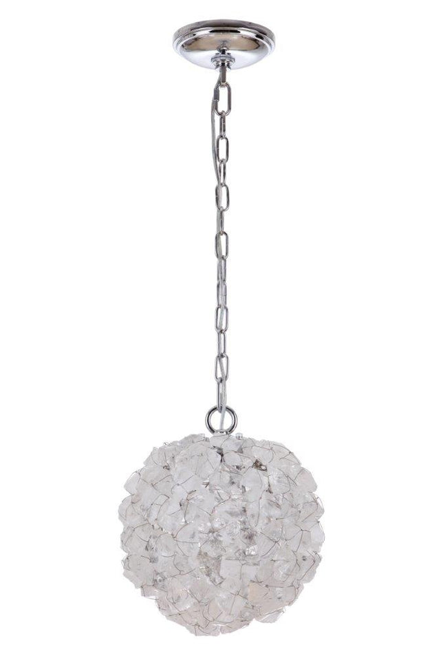 48490-CH - Roxx 1 Light 9.25" Wide Mini Pendant