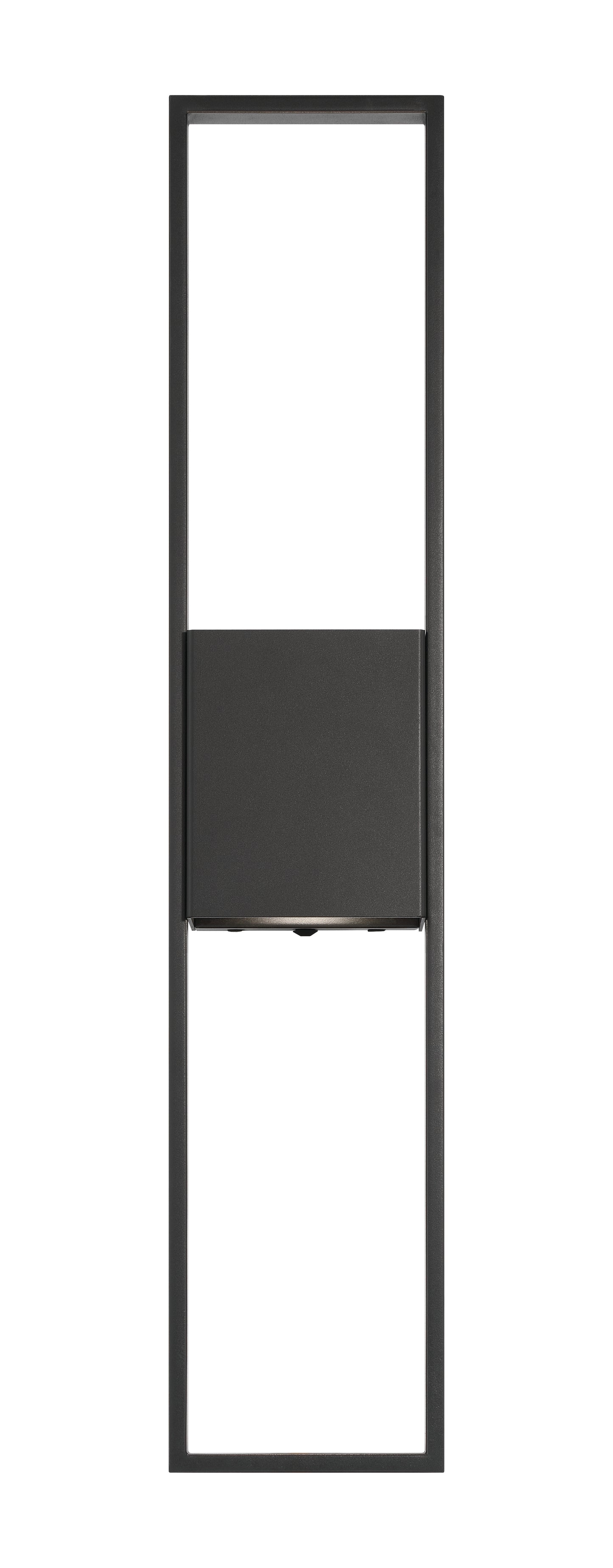ZA8510-TB-LED - Contact 2 Light 27" High Outdoor Wall Lantern - Textured Black