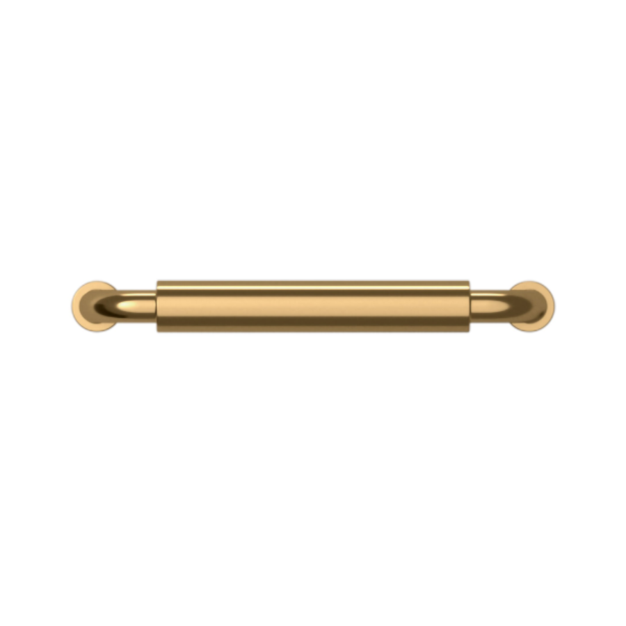 4400003 - 4" Centers - Hollywood Hills Pull - Polished Brass