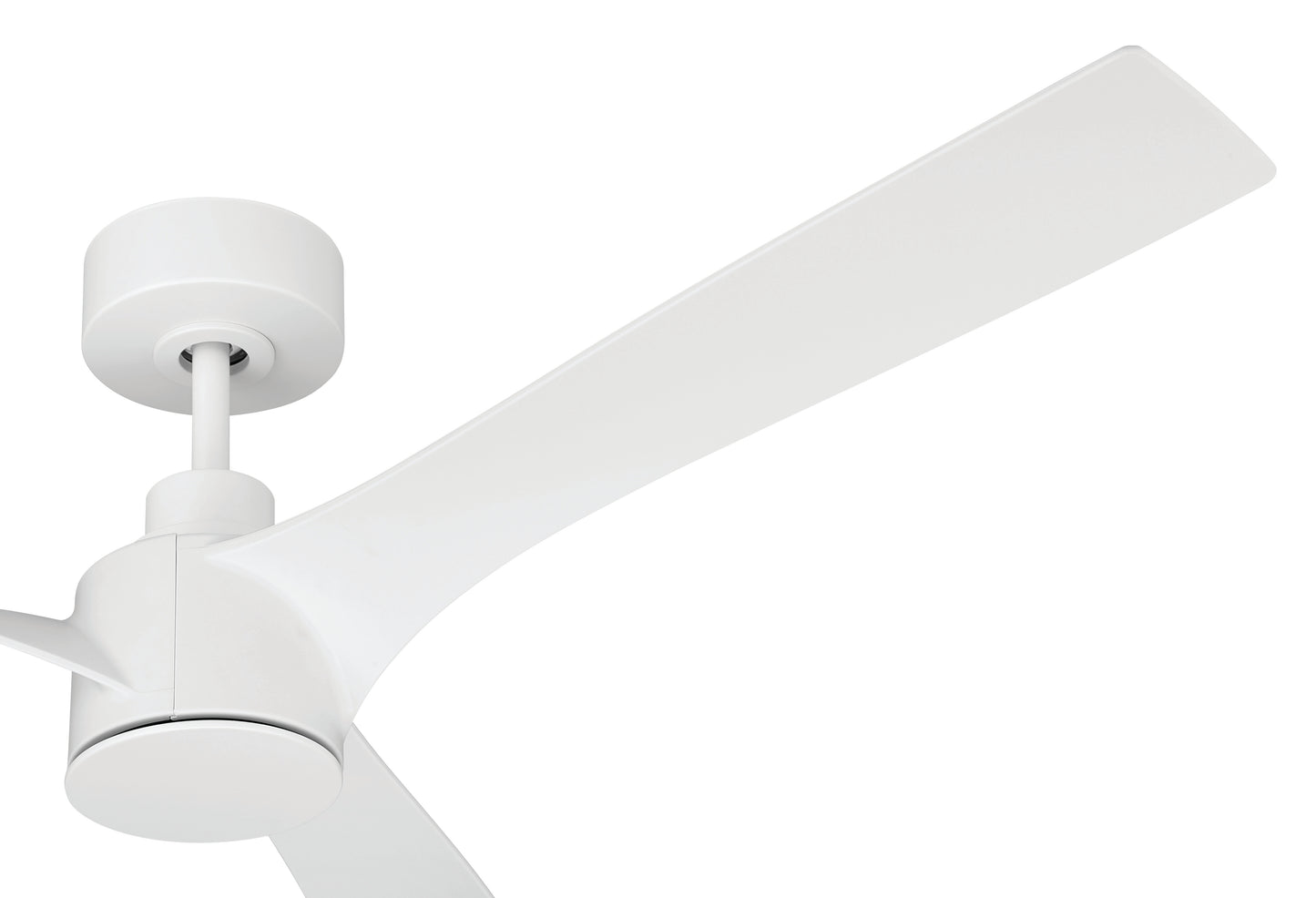 PHB52W3 - Phoebe 52" 3-Blade Indoor/Outdoor Damp Ceiling Fan 52" 3 Blade Indoor Outdoor Ceiling Fan with Light Kit - White