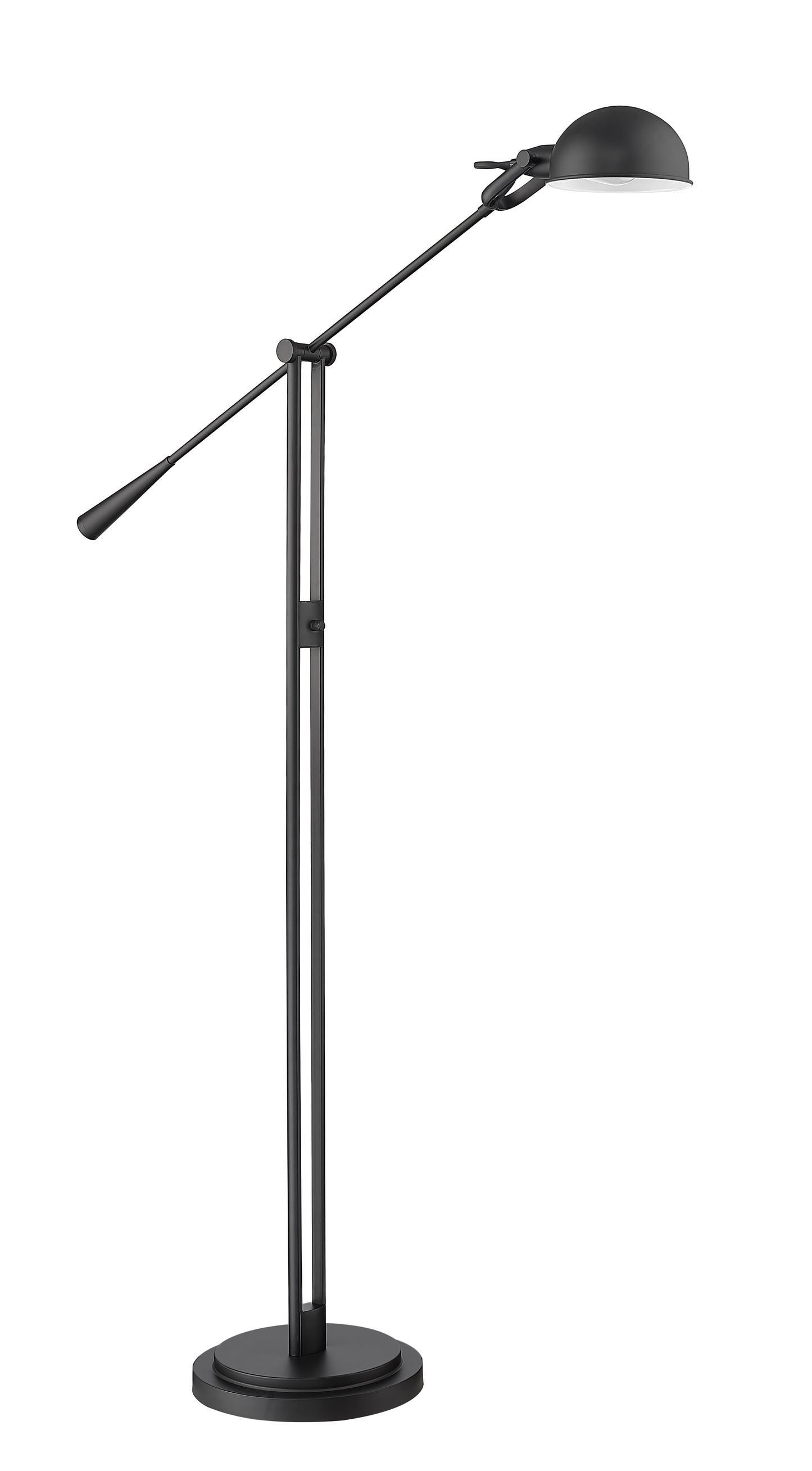 741FL-MB - Grammercy Park 1 Light Floor 82" Lamp - Matte Black