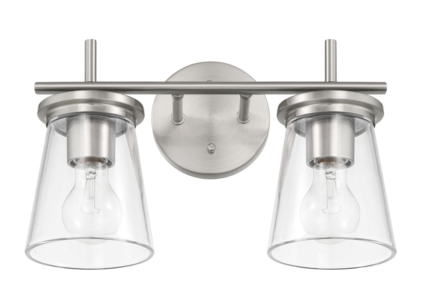 60402-BNK - Connell 2 Light 14.5" Wide Vanity Light - Brushed Nickel