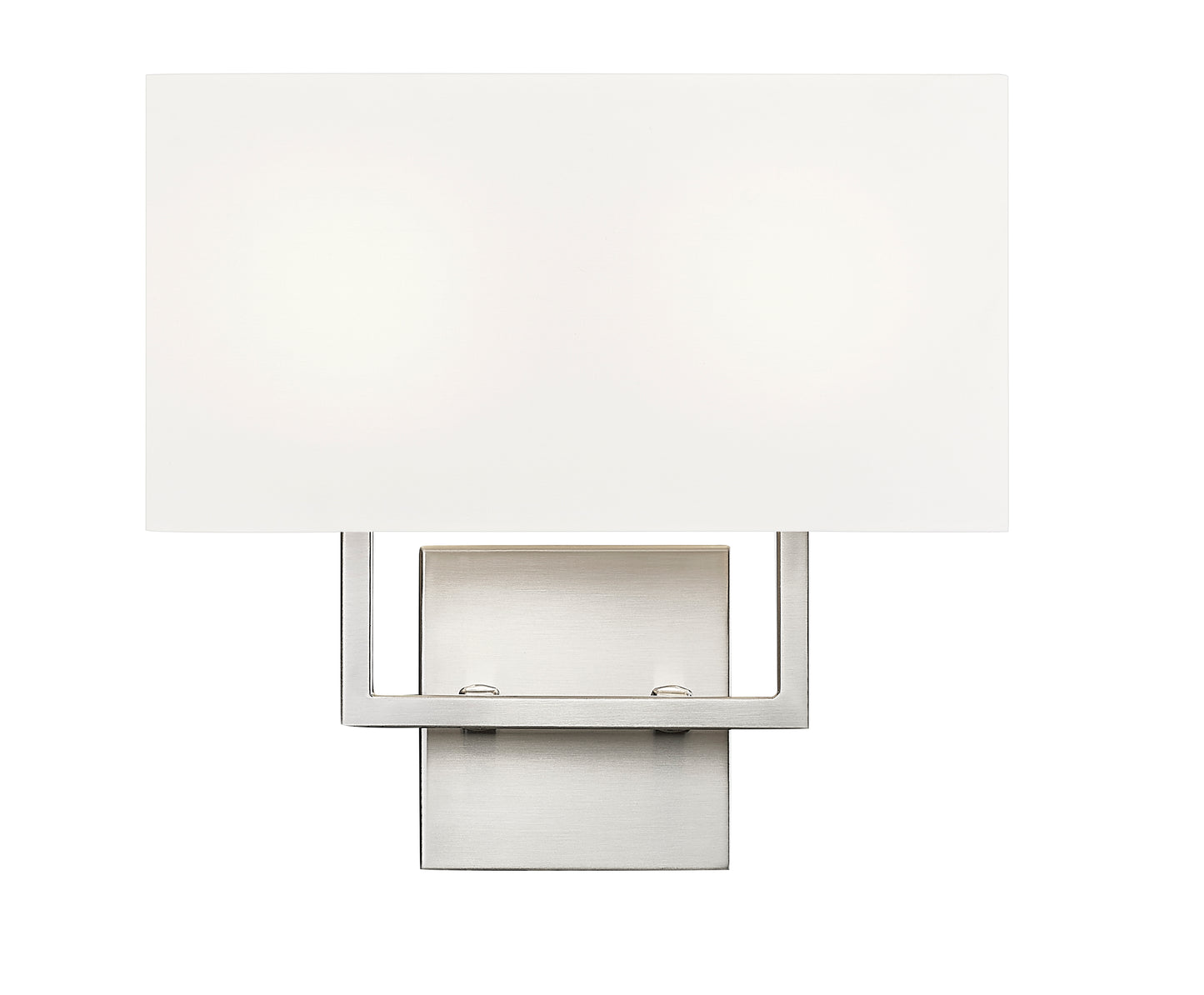 815-2S-BN - Saxon 2 Light Wall 11" Sconce - Brushed Nickel
