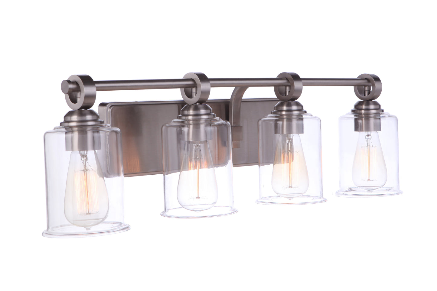 56404-BNK - Romero 4 Light 30" Wide Vanity Light - Brushed Nickel
