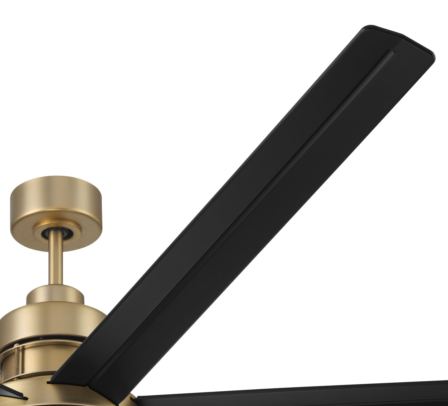 MND72SBFB6 - Mondo 72 72" 6 Blade Ceiling Fan with Light Kit - Satin Brass