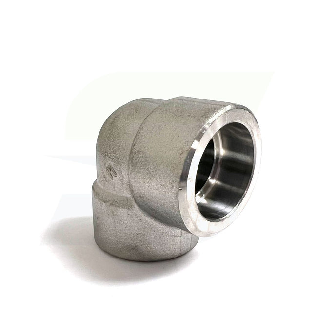 SW3401D-16 - 1" 90 Degree Elbow, 304/304L Stainless Steel, Socket Weld