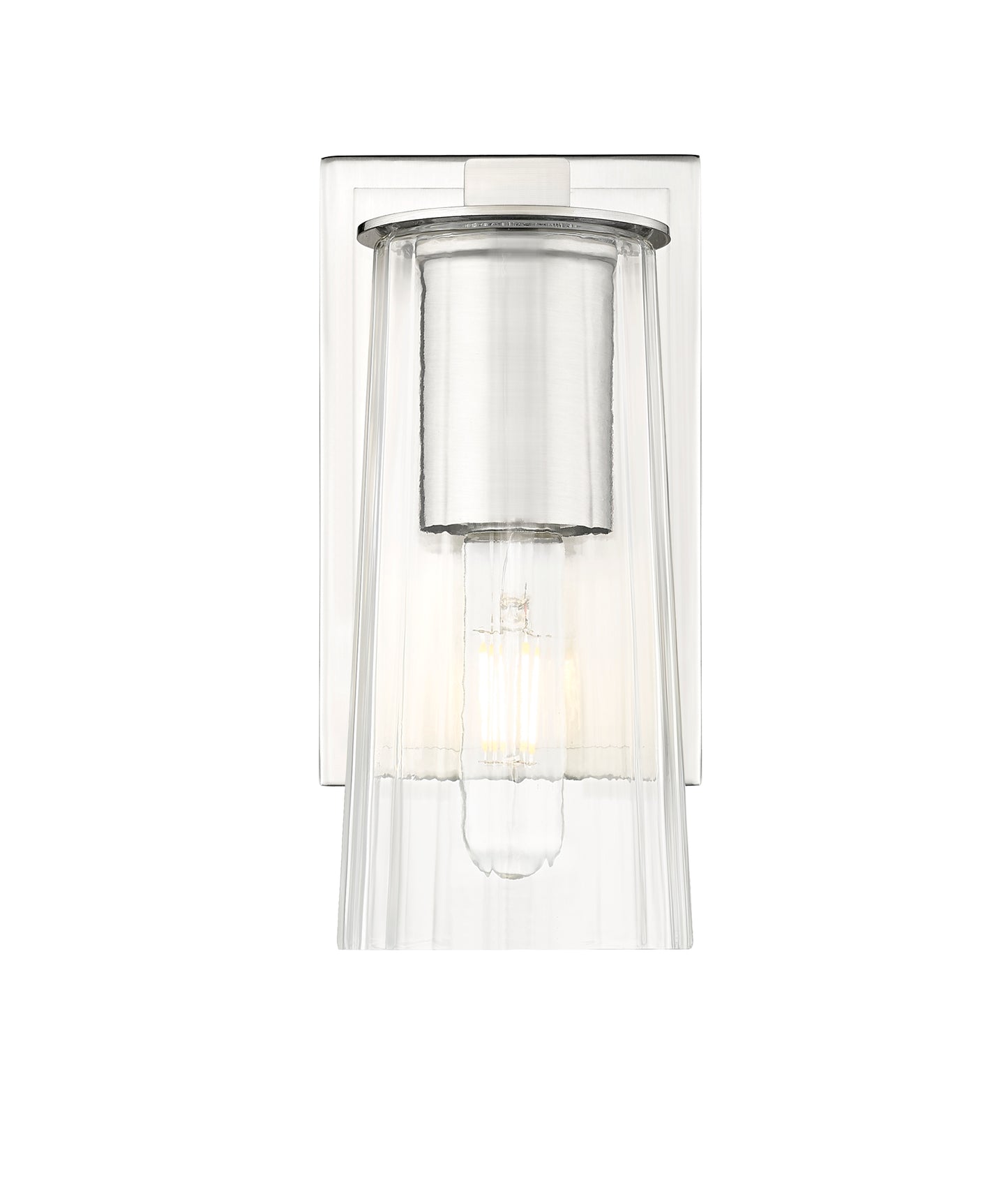 826-1S-BN - Titus 1 Light Wall 10" Sconce - Brushed Nickel