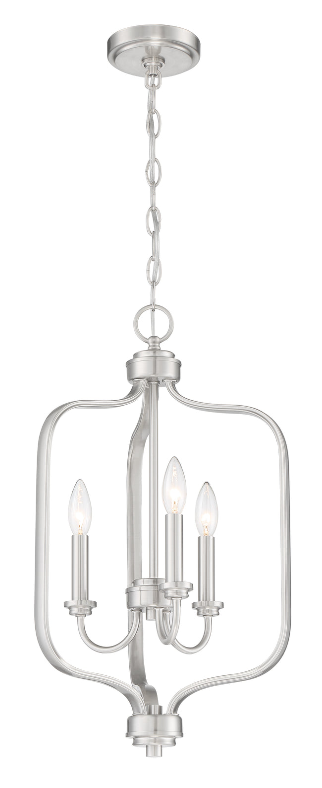 50533-BNK - Bolden 3 Light 14" Wide Foyer Light - Brushed Nickel