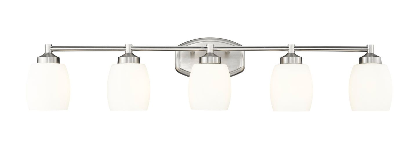 745-5V-BN - Kendrick 5 Light 39" Vanity - Brushed Nickel