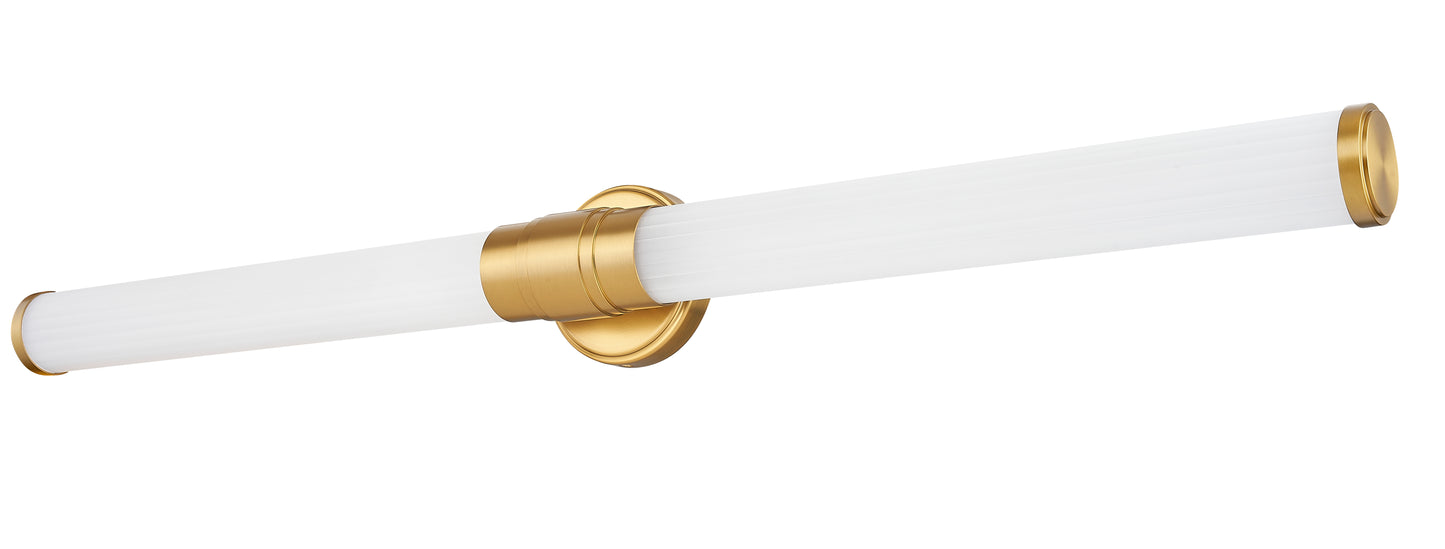1020-40W-MGLD-LED - Warwick 1 Light 40" Vanity - Modern Gold