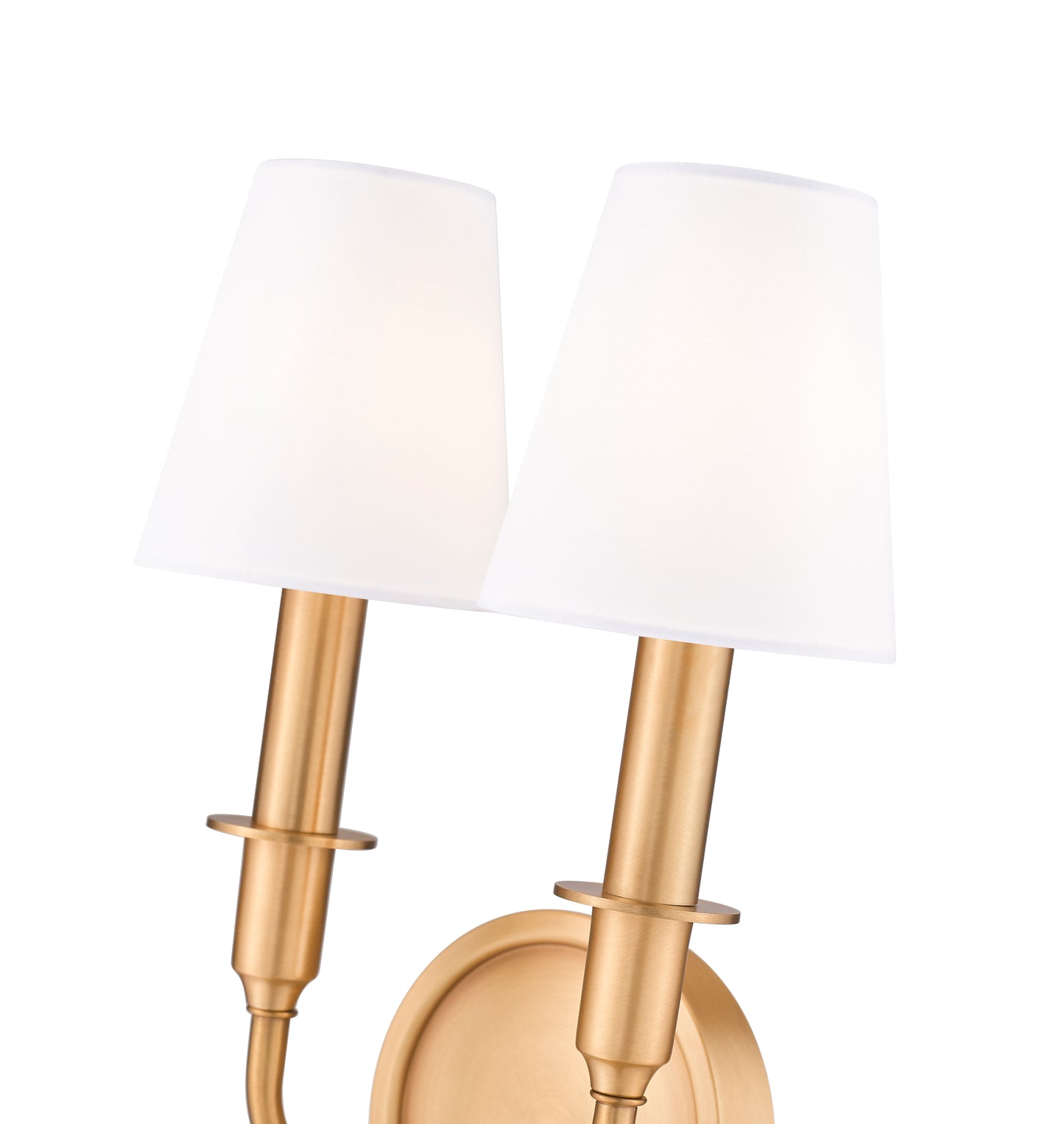 3049-2S-RB - Tova 2 Light Wall 13" Sconce - Rubbed Brass